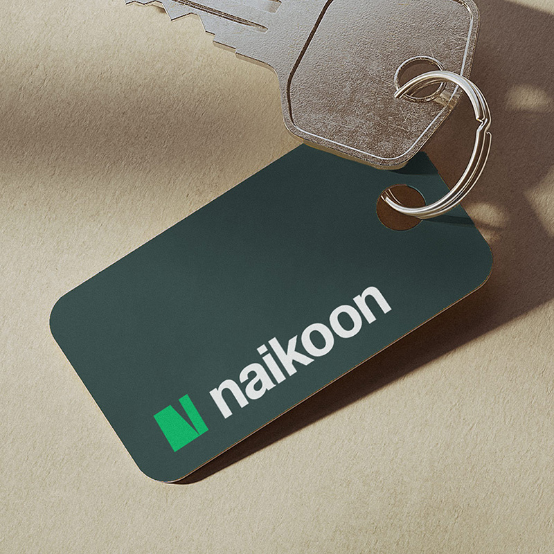 Naikoon keychain and key
